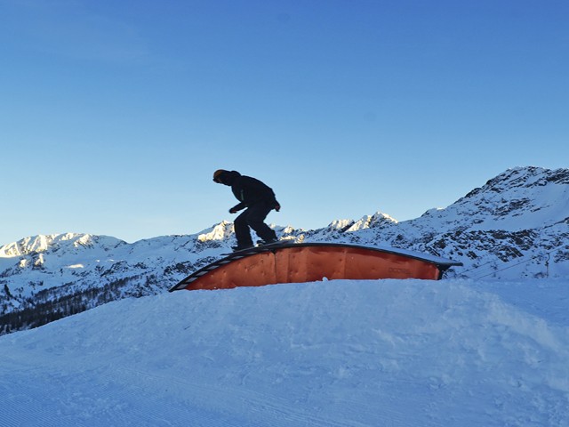 Aperto lo snowpark di Ravina