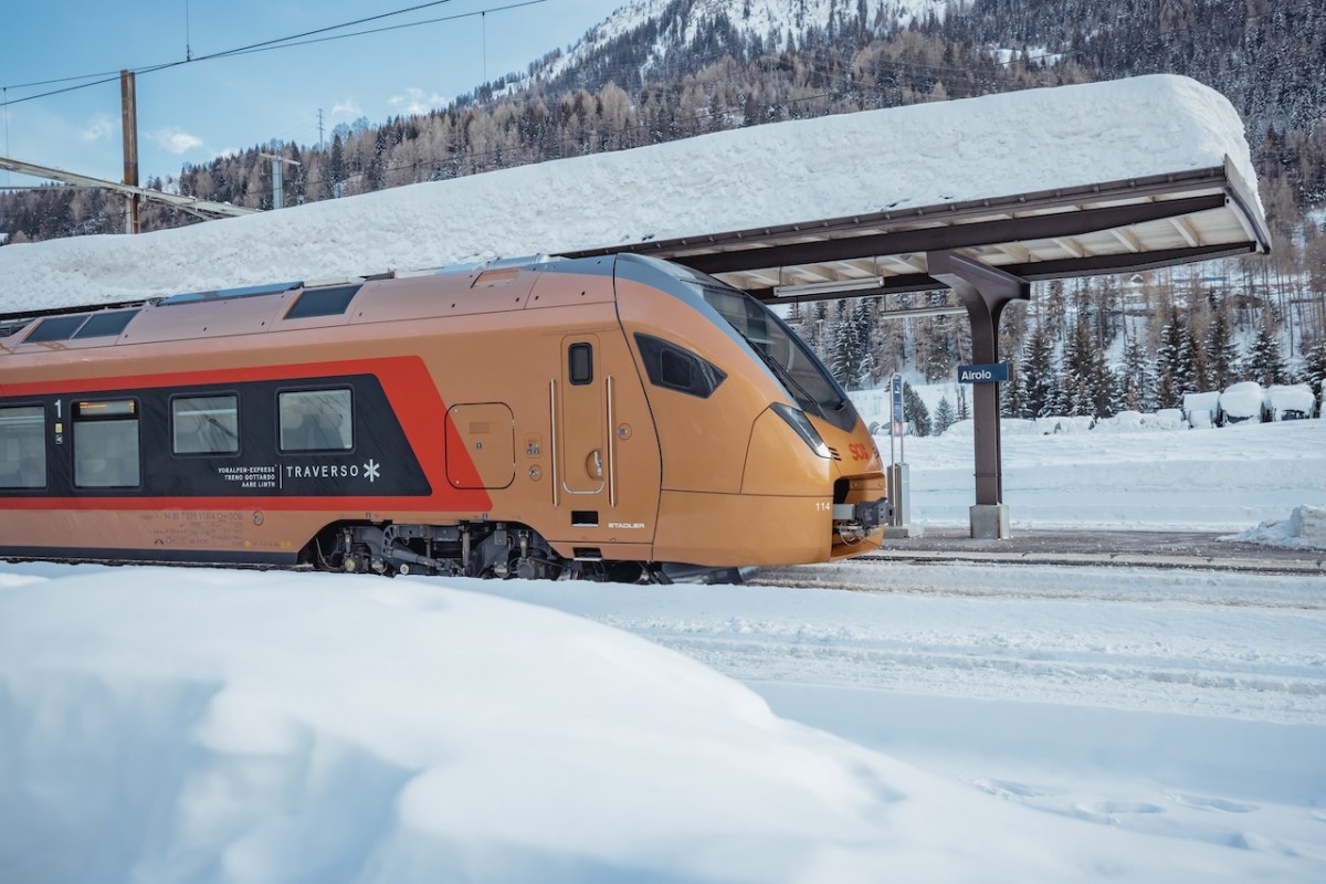 Sali sul treno, scia ad Airolo: tutte le offerte 2025–26