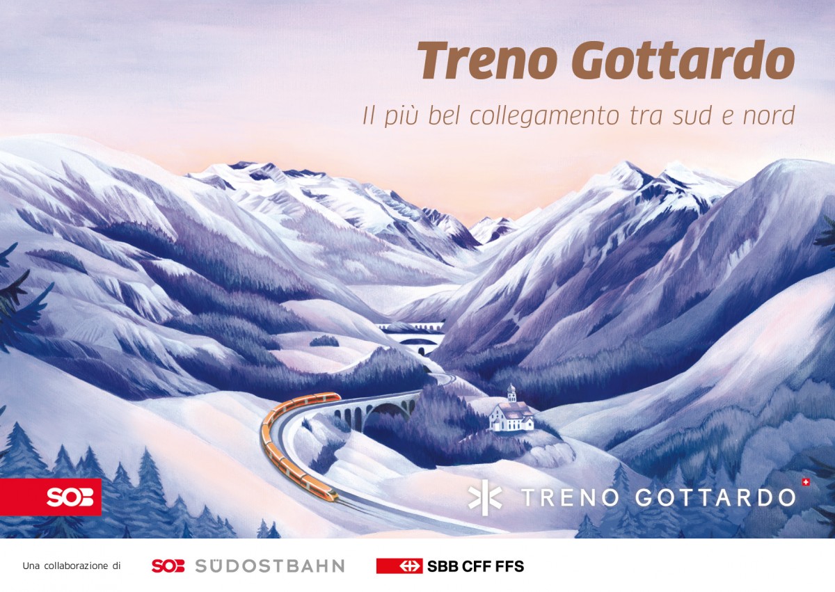 Treno Gottardo: Il più bel collegamento tra nord e sud