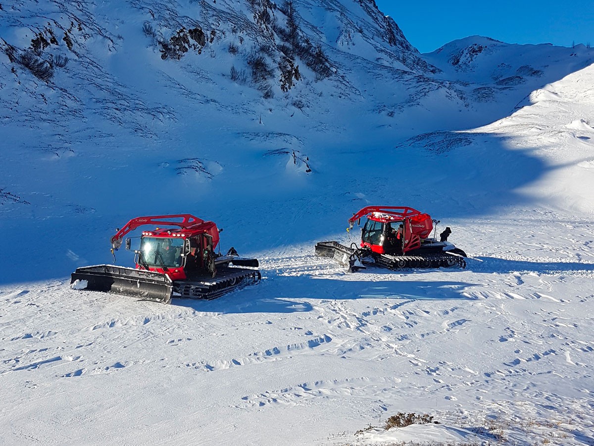 Garantierter Schnee für die höchste Qualität.